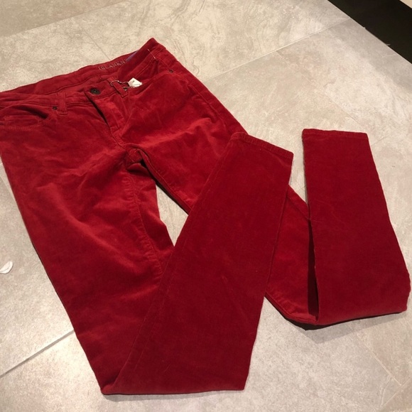 Blank NYC Skinny Red Corduroys - Picture 2 of 10